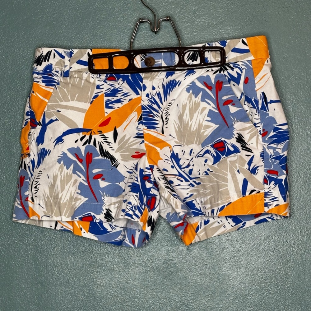 Khakis by Gap Sunkissed Shorts Size 4 Colorful Pattern Like New Rare Find